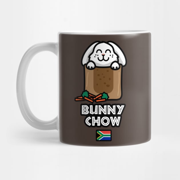 Bunny Chow South Africa Food Funny Cute Rabbit by BraaiNinja